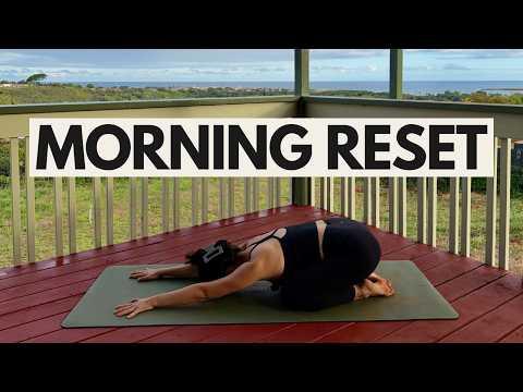 10 Min Gentle Morning Yoga | Full Body Stretch YouTube video thumbnail.